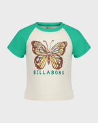 Girls Butterfly Stamp T-Shirt