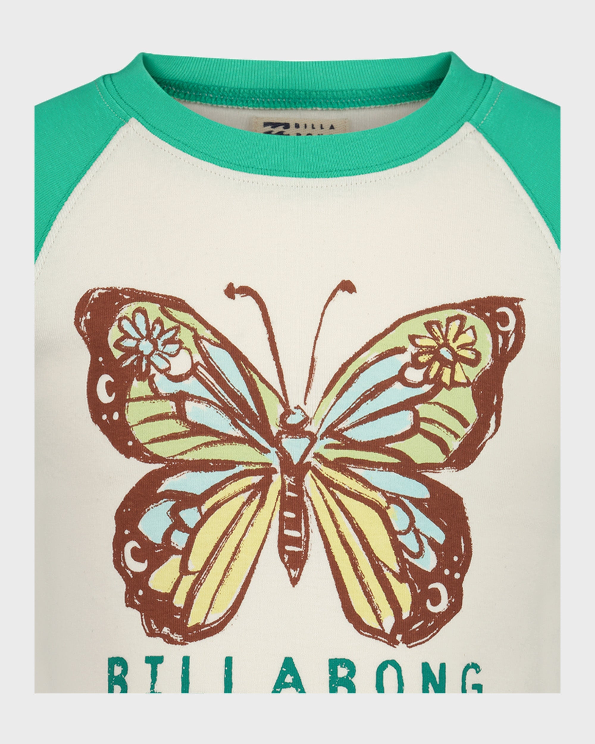 Girls Butterfly Stamp T-Shirt