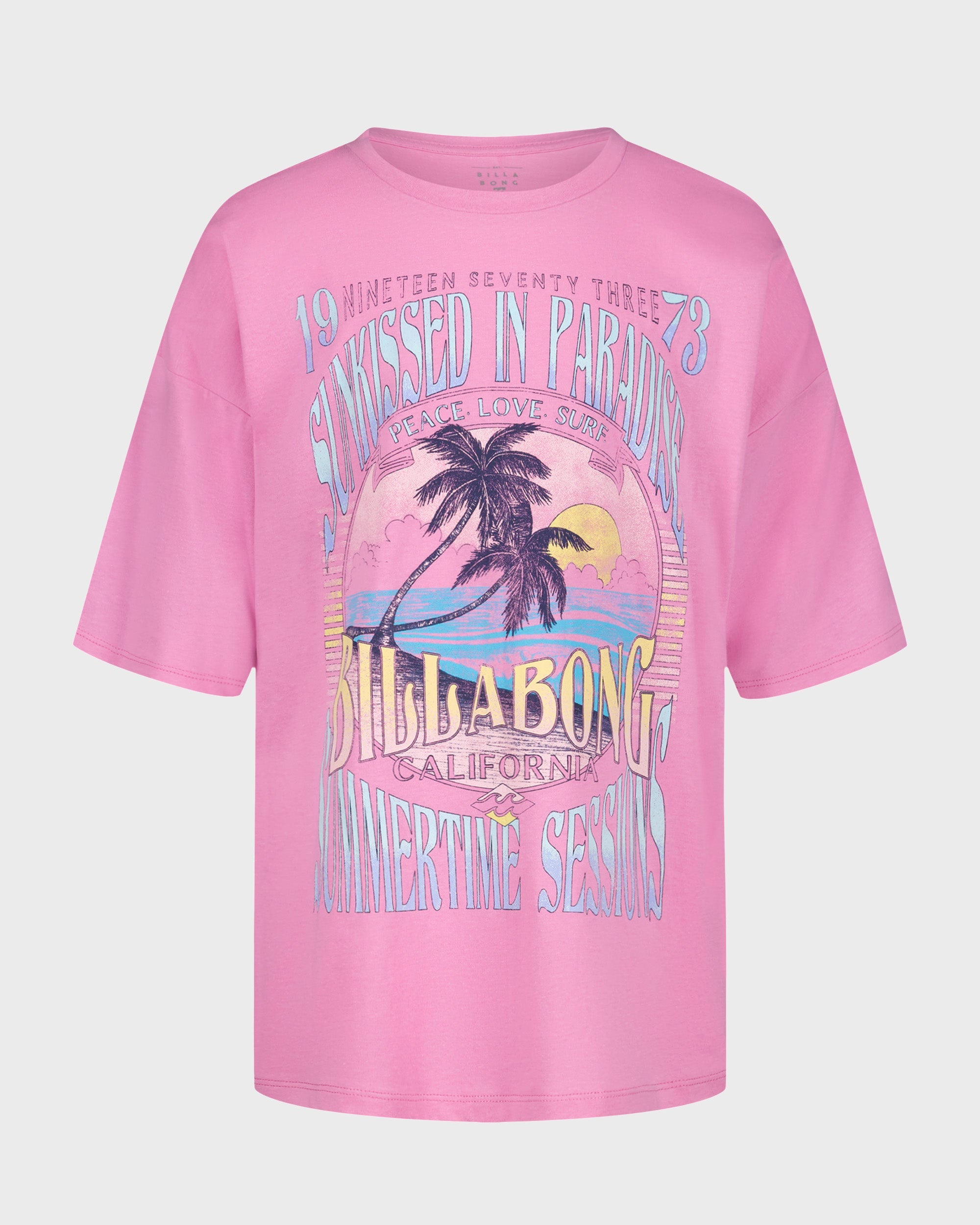 Girls Sunsets Oversized T-Shirt