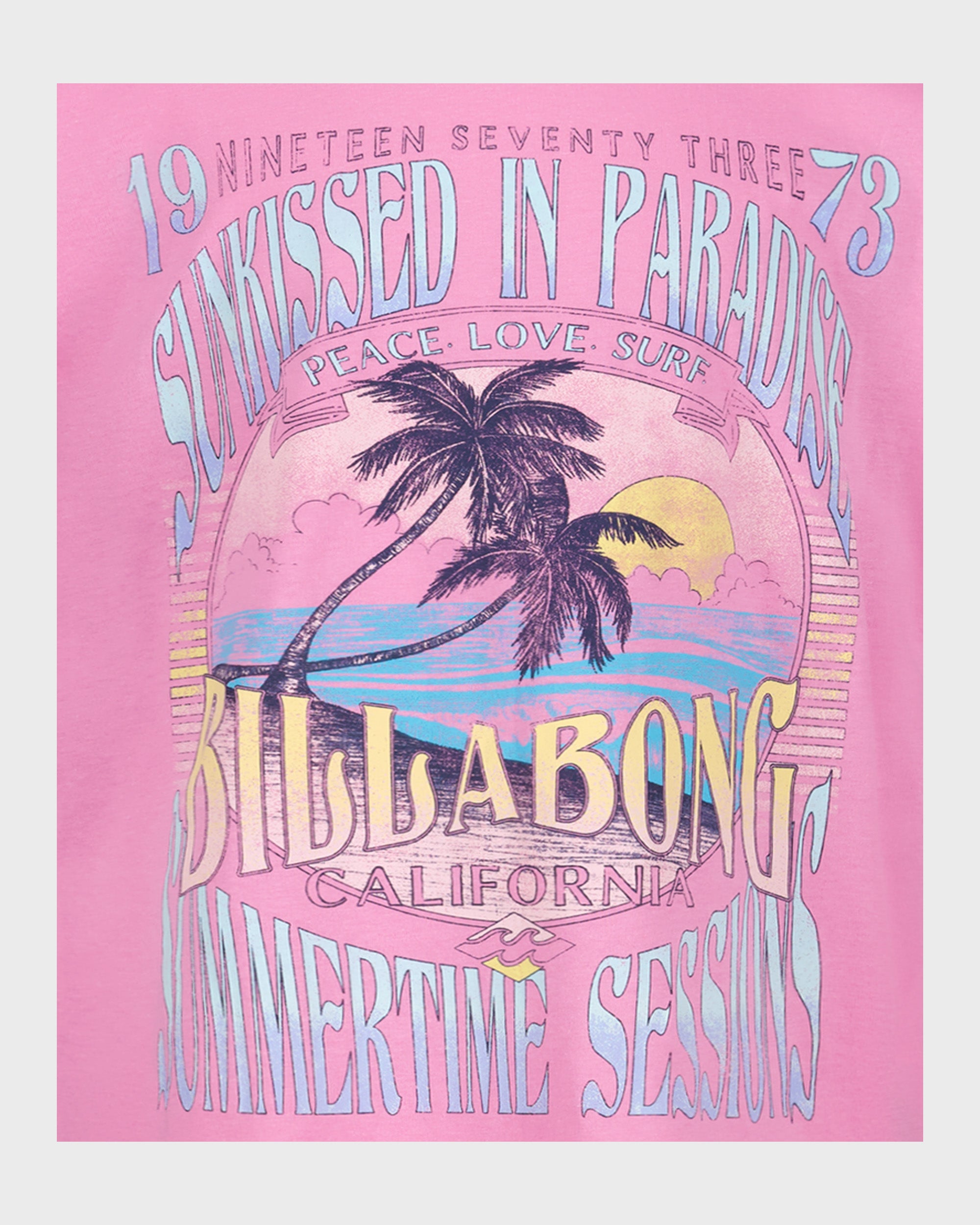 Girls Sunsets Oversized T-Shirt