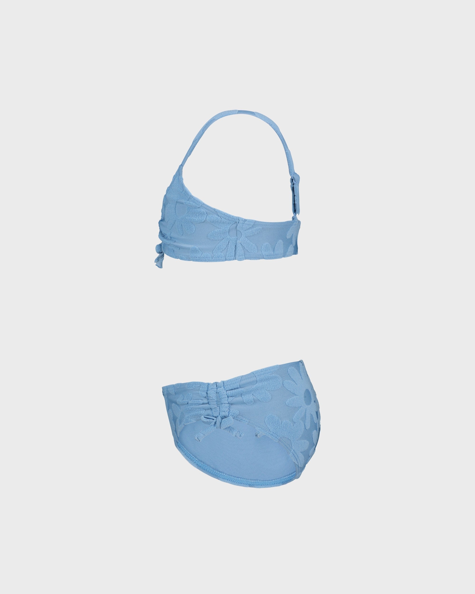 Girls Botanic Blues Bikini Set