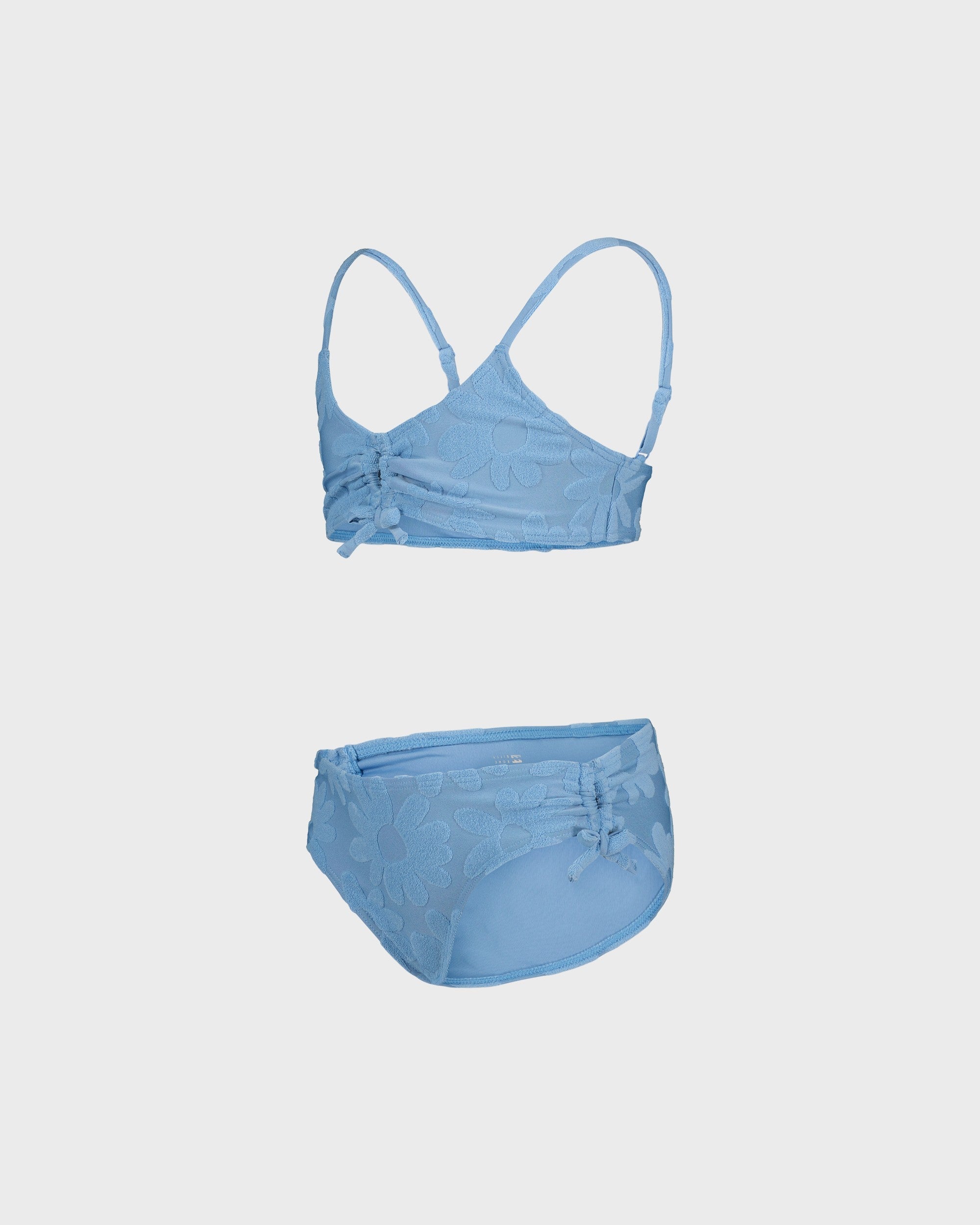 Girls Botanic Blues Bikini Set