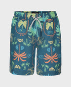 Little Boys Sundays Layback Swim Trunks