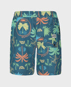 Little Boys Sundays Layback Swim Trunks