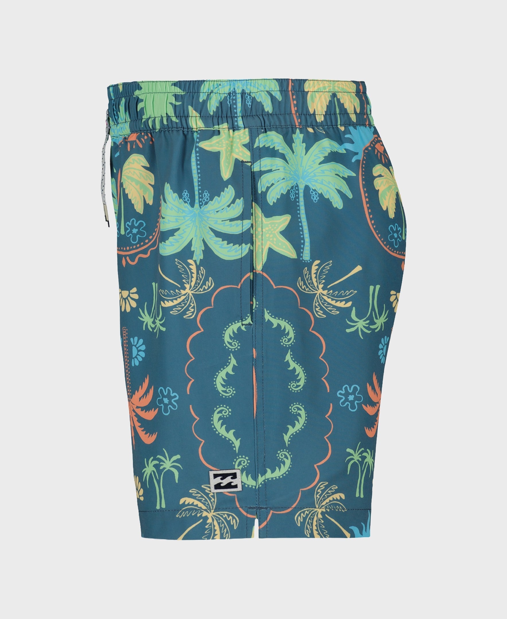 Little Boys Sundays Layback Swim Trunks