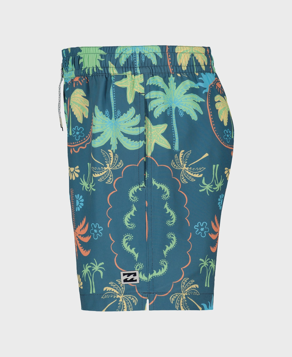 Little Boys Sundays Layback Swim Trunks