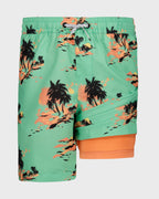 Boys Lineup Layback Swim Trunks