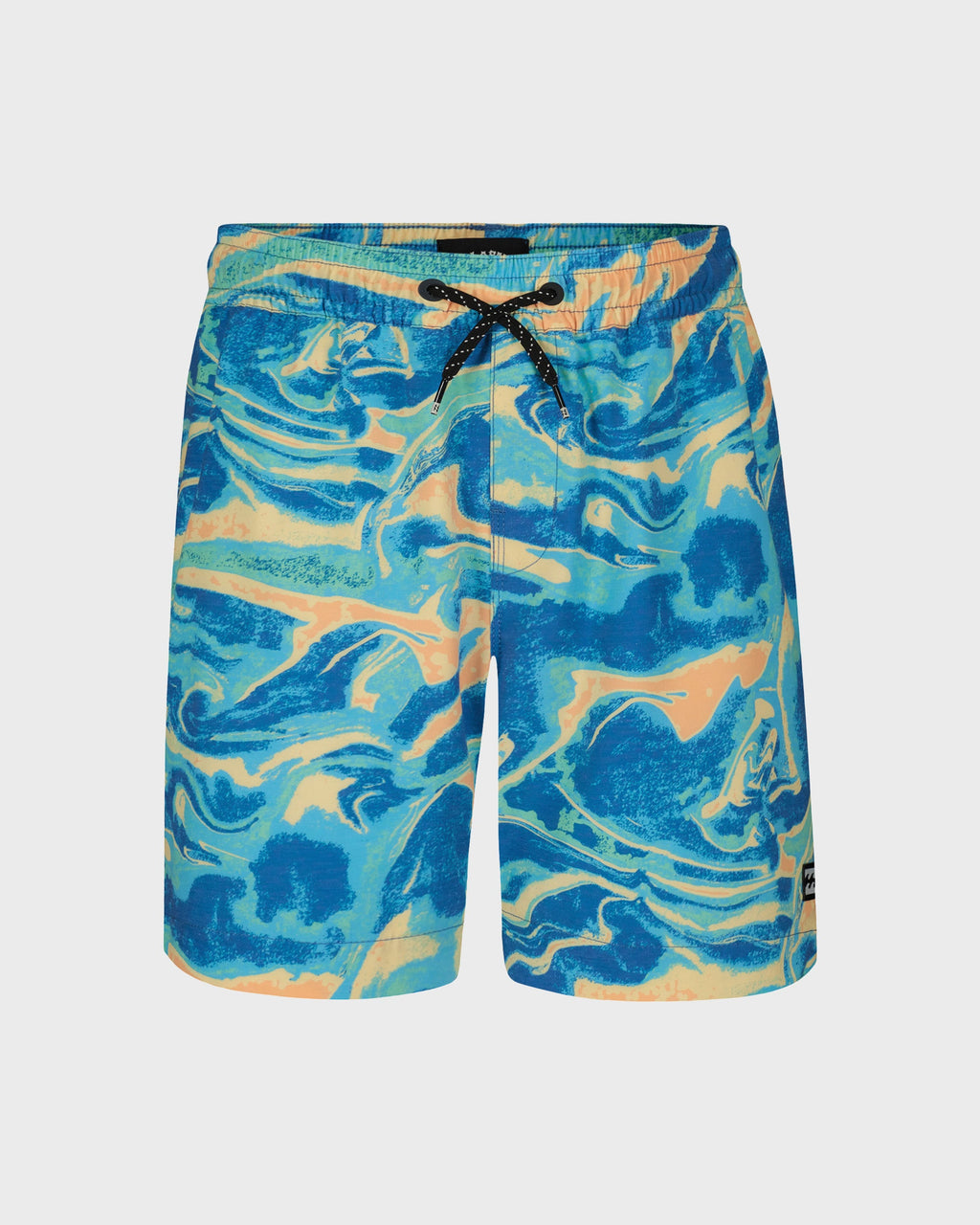 Little Boys Sundays Layback Swim Trunks