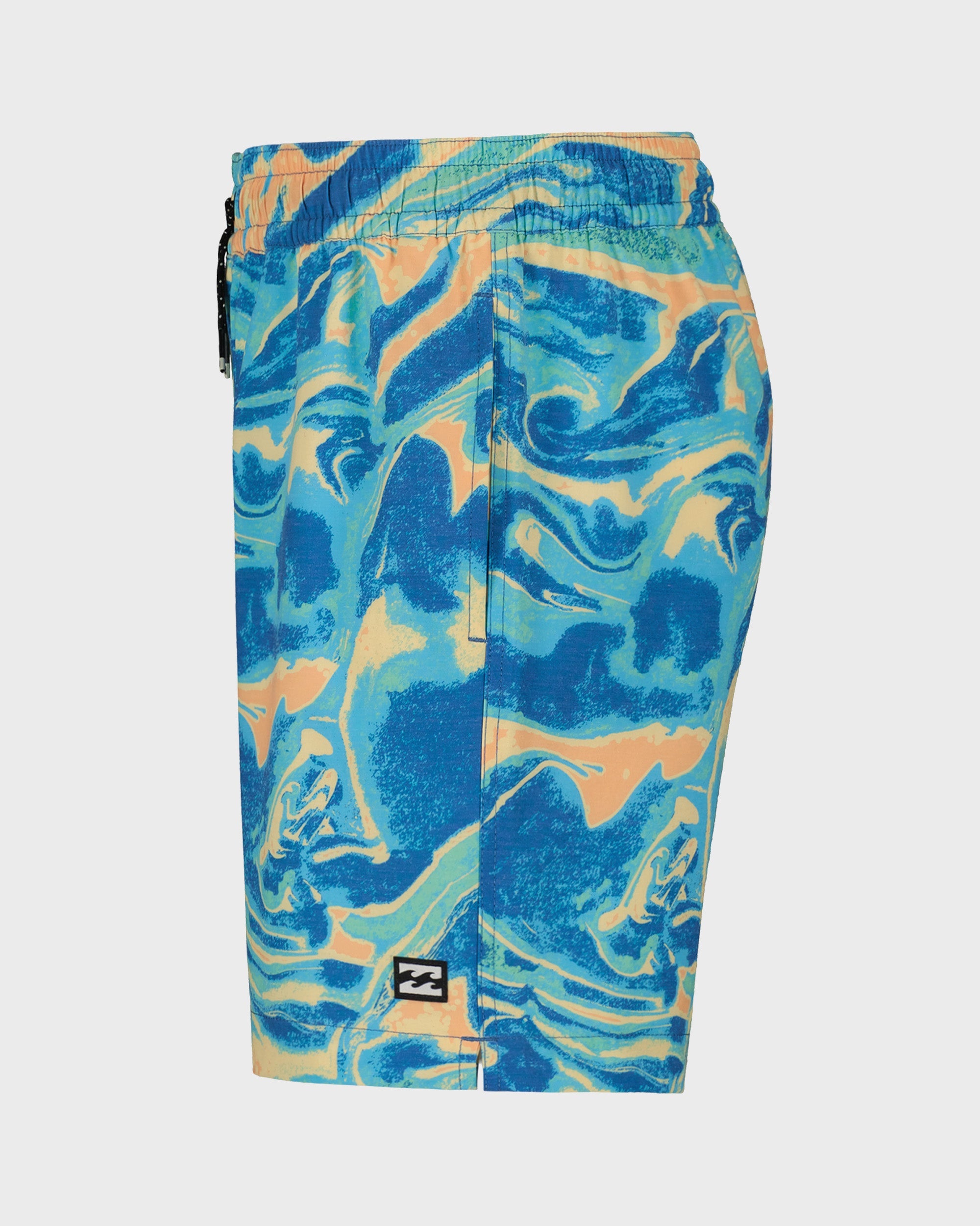 Little Boys Sundays Layback Swim Trunks