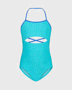 Girls Wander Over One Piece Swimsuit