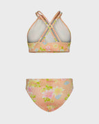 Girls Crazy For Coral Bikini Set
