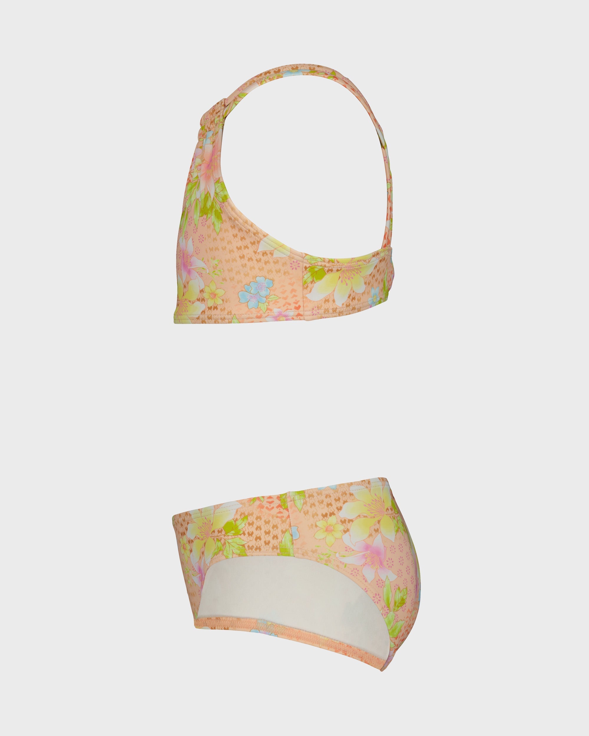 Girls Crazy For Coral Bikini Set
