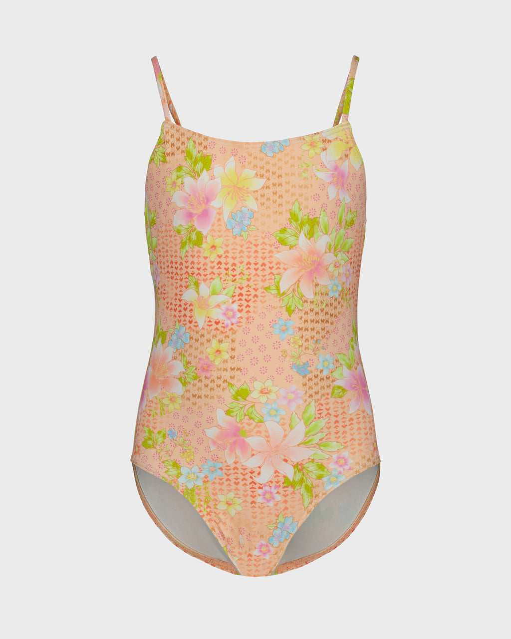 Girls Crazy For Coral One Piece Swimsuit