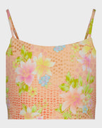 Girls Crazy For Coral One Piece Swimsuit