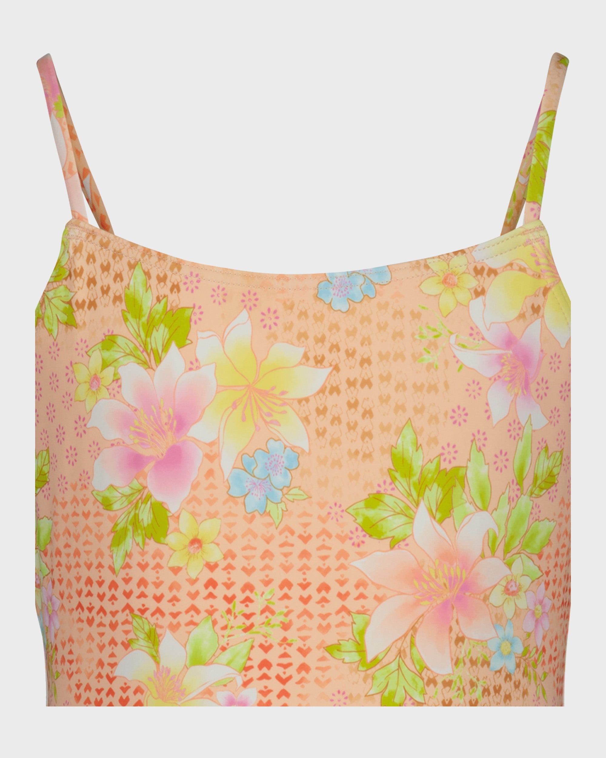 Girls Crazy For Coral One Piece Swimsuit