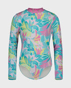 Girls Des Tropics Onesie Swimsuit