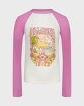 Girls Sweet Ride Long Sleeve Rashguard