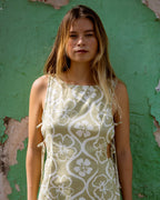 Floral Trippin Mini Dress - Cactus
