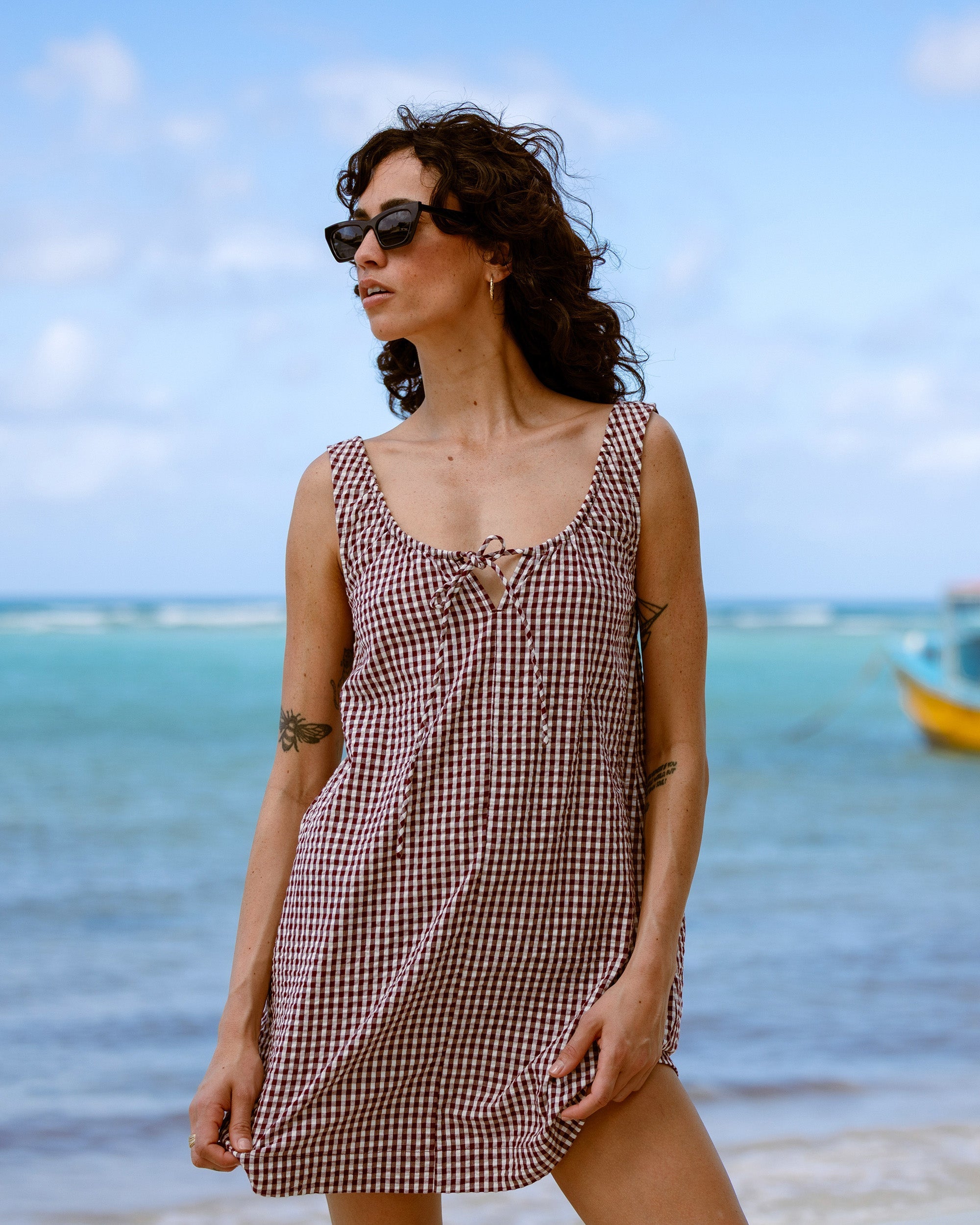Sweet As Ever Dress - Red Dahlia