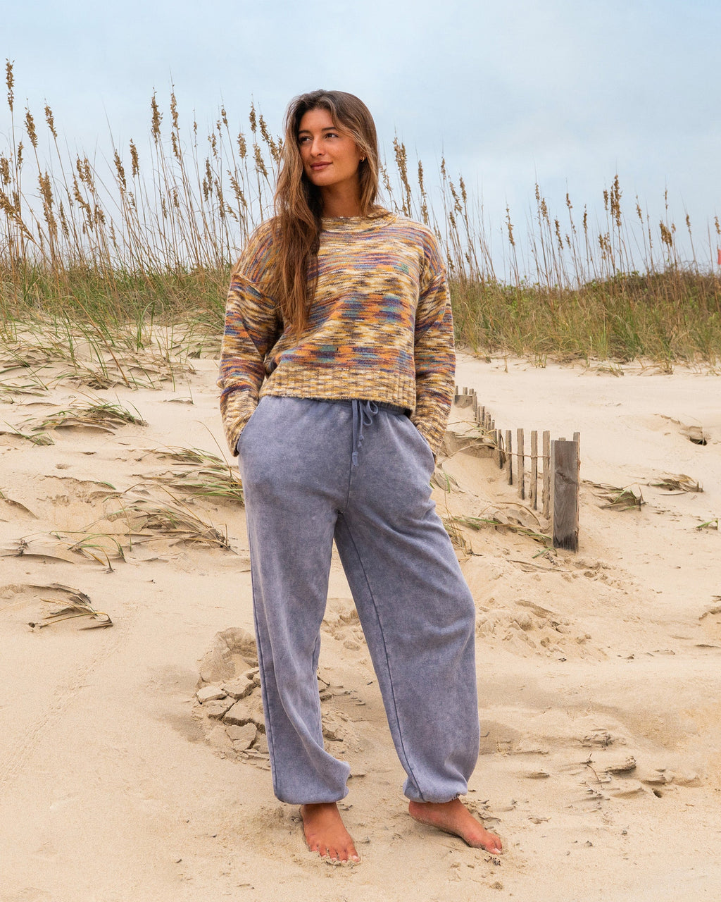 Saltwashed Jogger - Stone Blue
