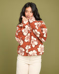 All The Time Sherpa Half Zip Sweatshirt - Sedona