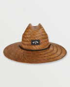 Tides Straw Lifeguard Hat - Brown
