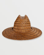 Tides Straw Lifeguard Hat - Brown