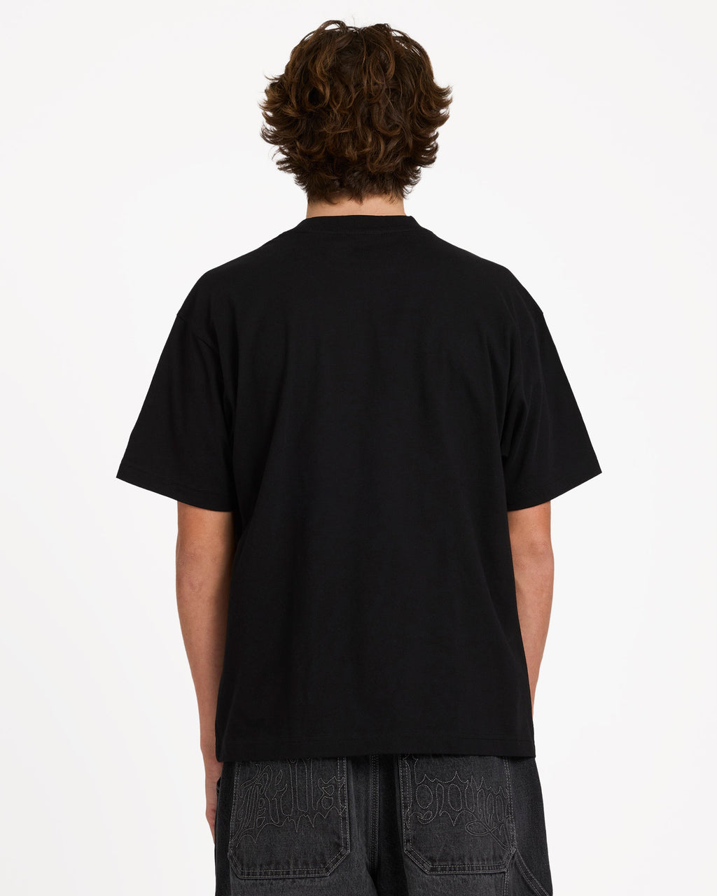 Immortal Blast Short Sleeve Knit T-Shirt - Black