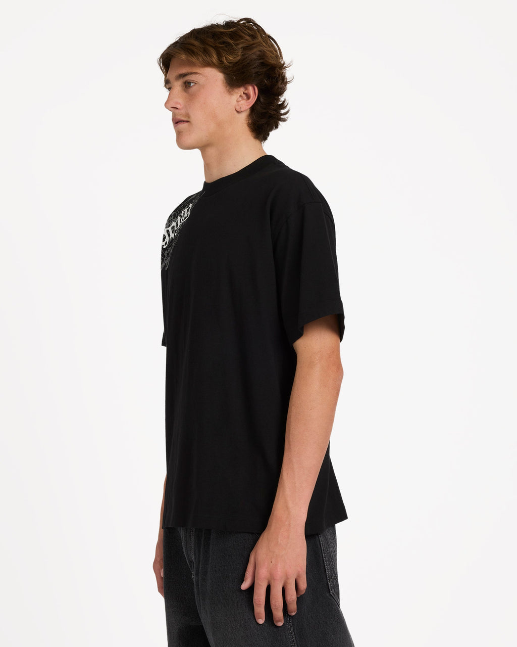 Immortal Blast Short Sleeve Knit T-Shirt - Black