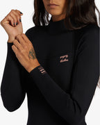 3/2mm Foil GBS Back Zip Wetsuit - Black