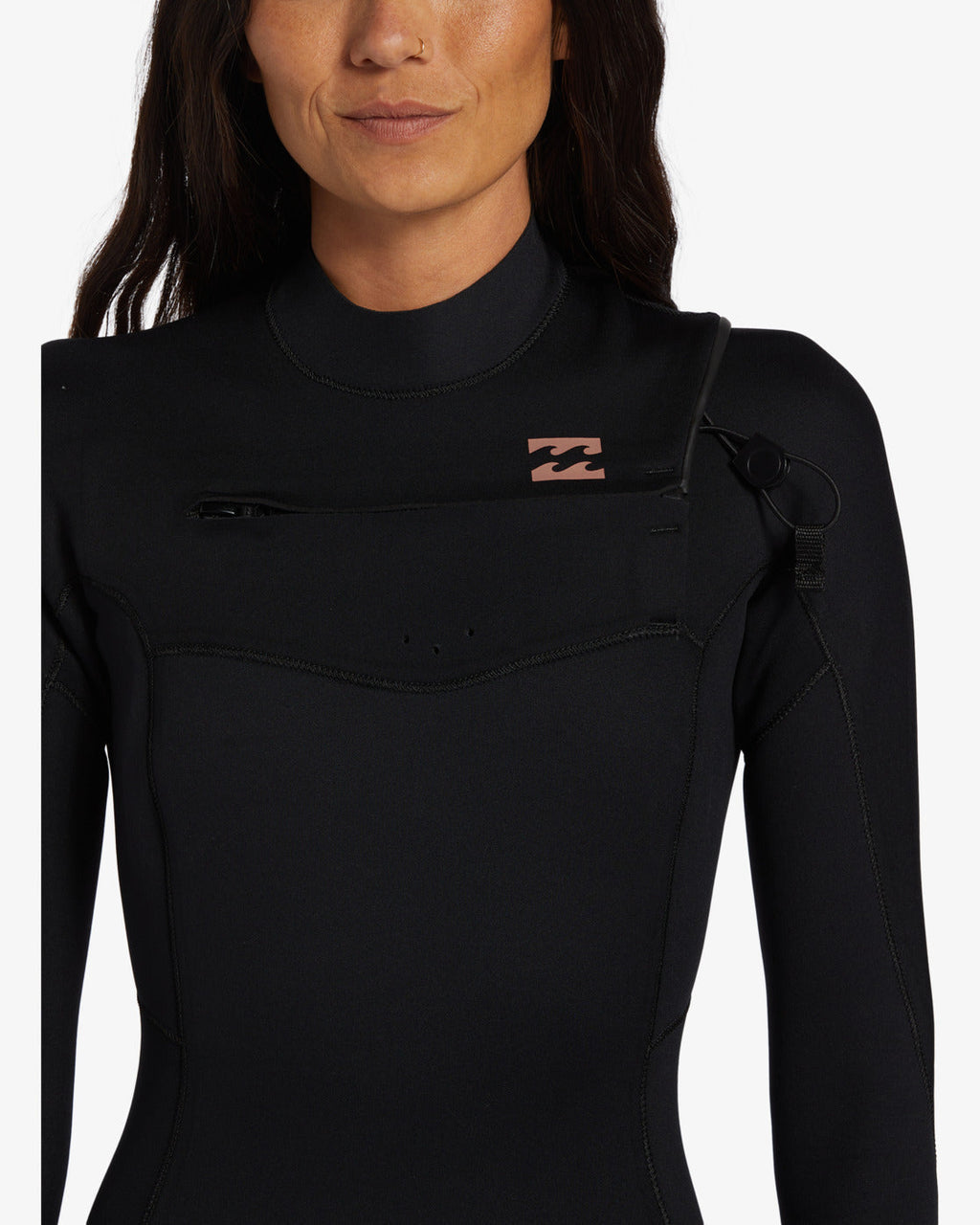 3/2mm Foil GBS Chest Zip Wetsuit - Black