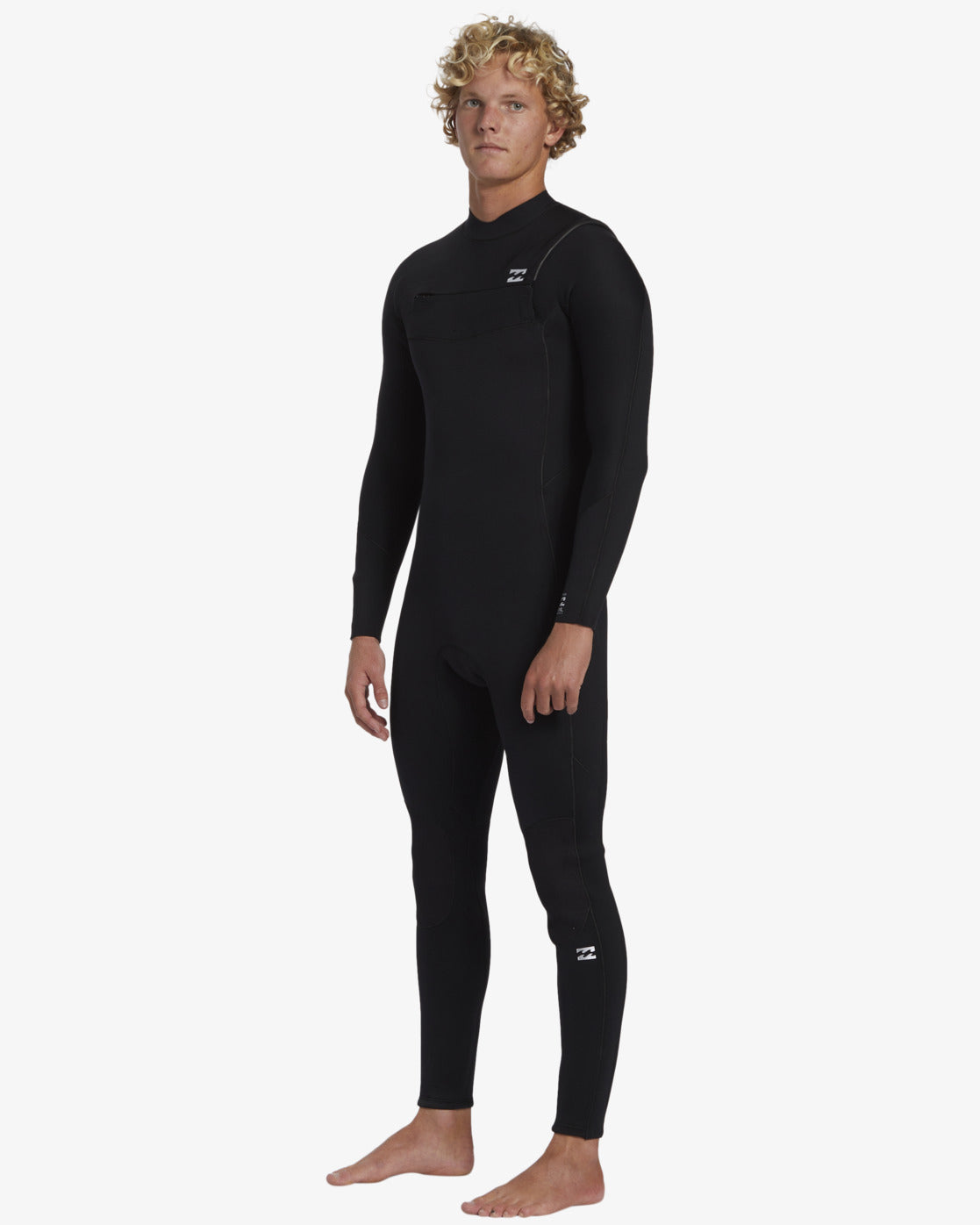 3/2mm Foil GBS Chest Zip Wetsuit - Black
